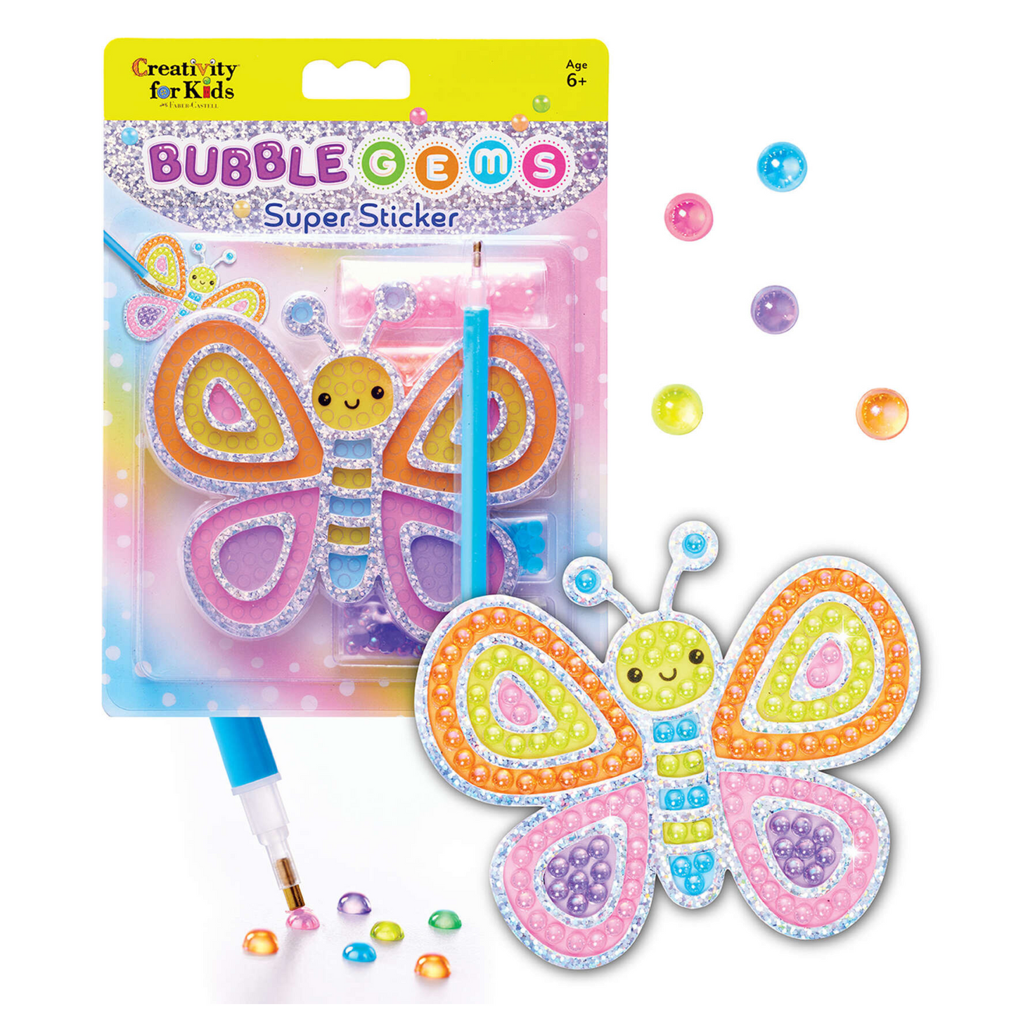 Bubble Gems Sticker Diamond Kit Butterfly