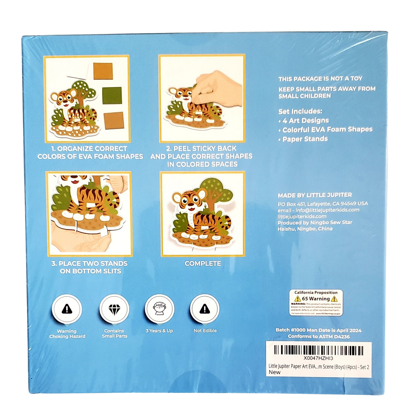 DIY Paper Art EVA Foam Scene Craft Kit