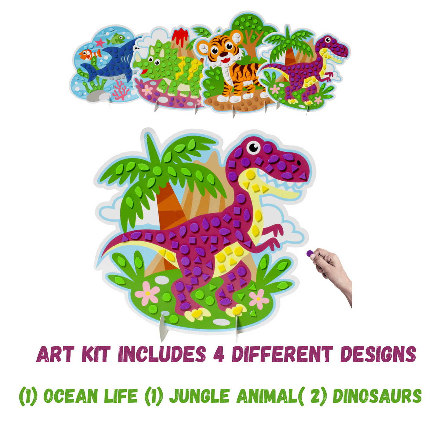 DIY Paper Art EVA Foam Scene Craft Kit
