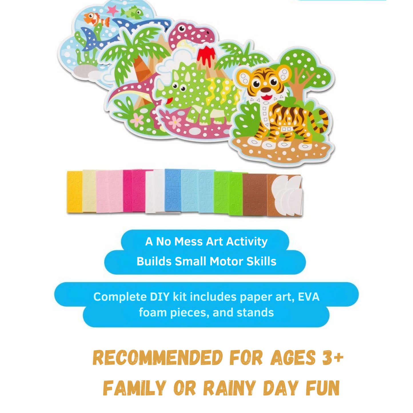 DIY Paper Art EVA Foam Scene Craft Kit