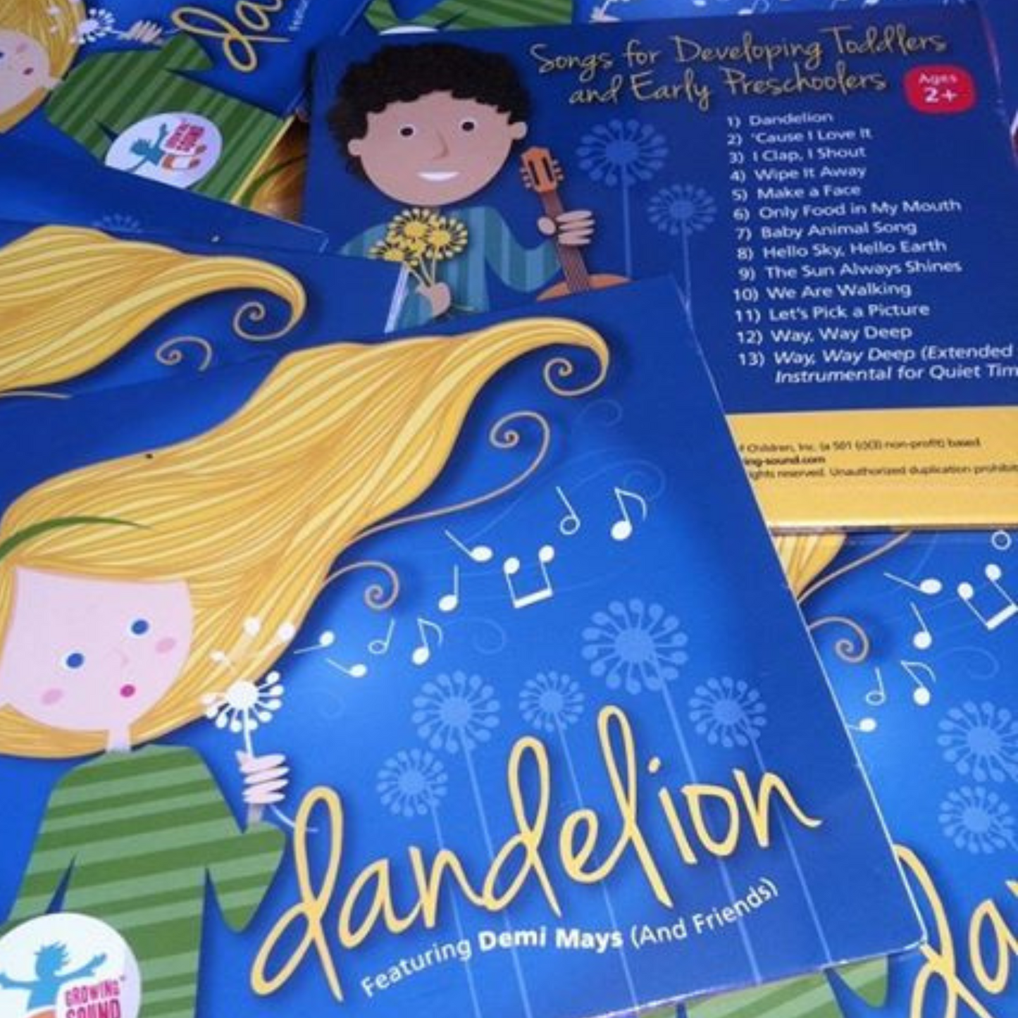 Dandelion Music CD featuring Demi Mays