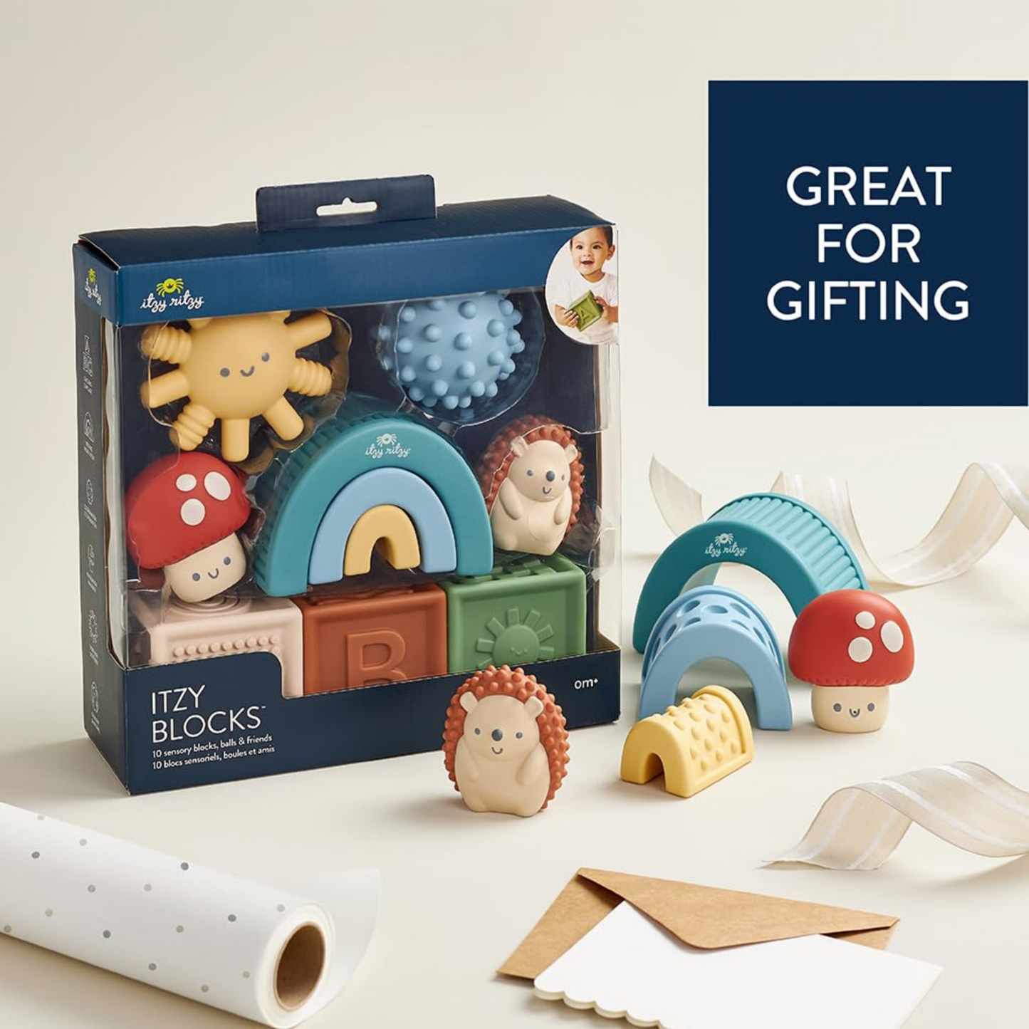 Itzy Ritzy Sensory Block Set