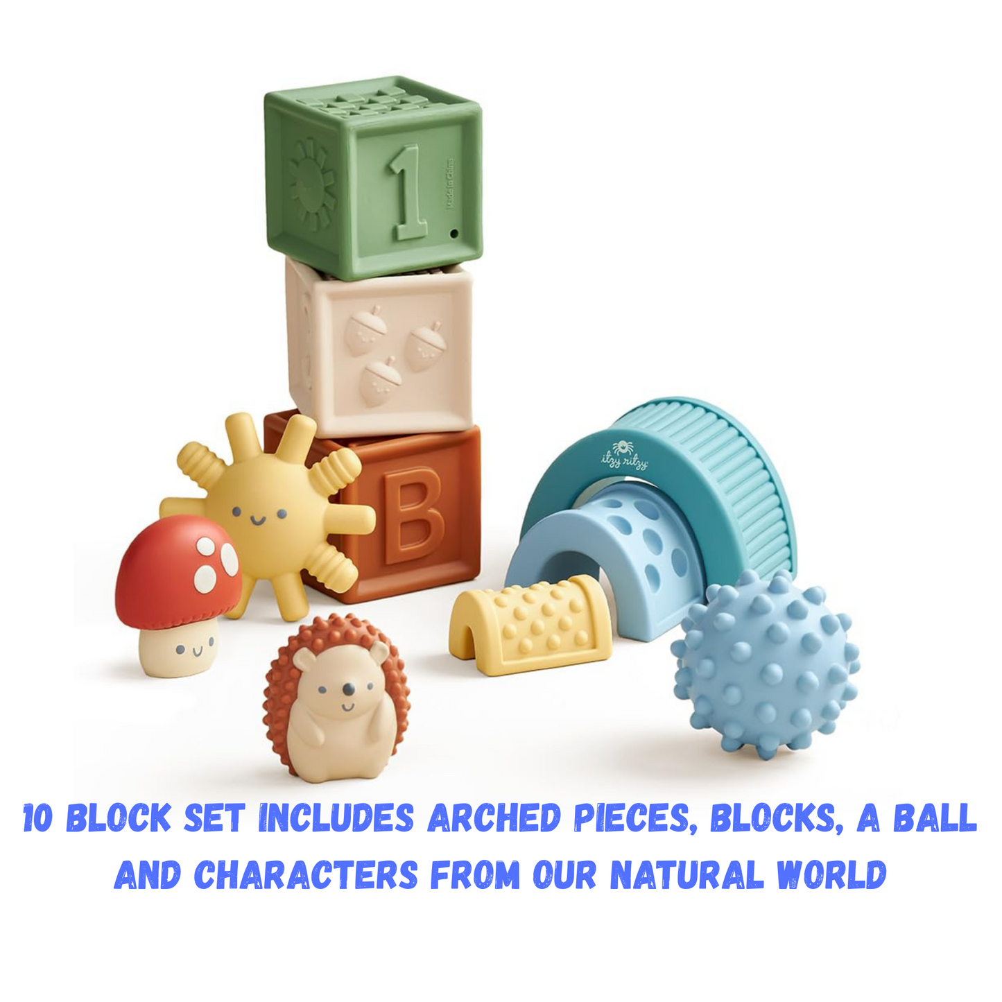Itzy Ritzy Sensory Block Set