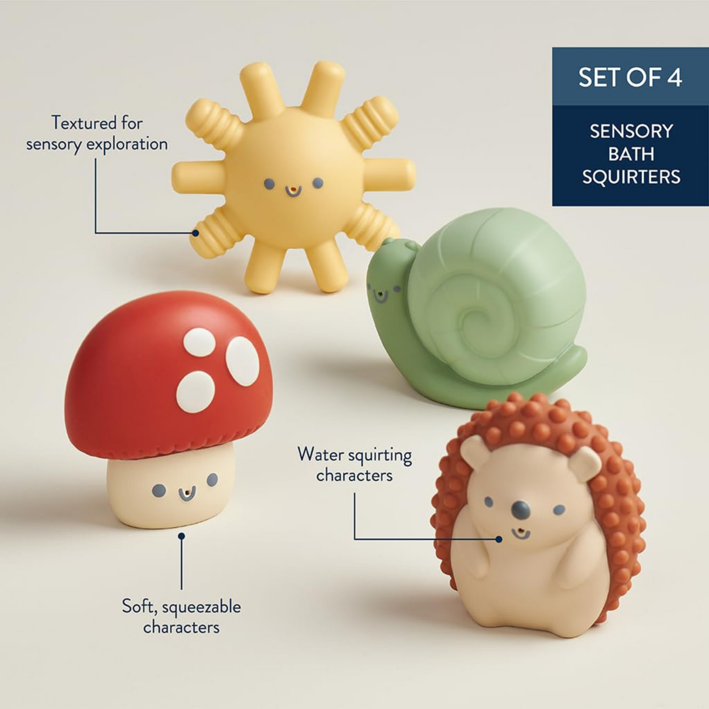 Itzy Sensory Bath Squirters