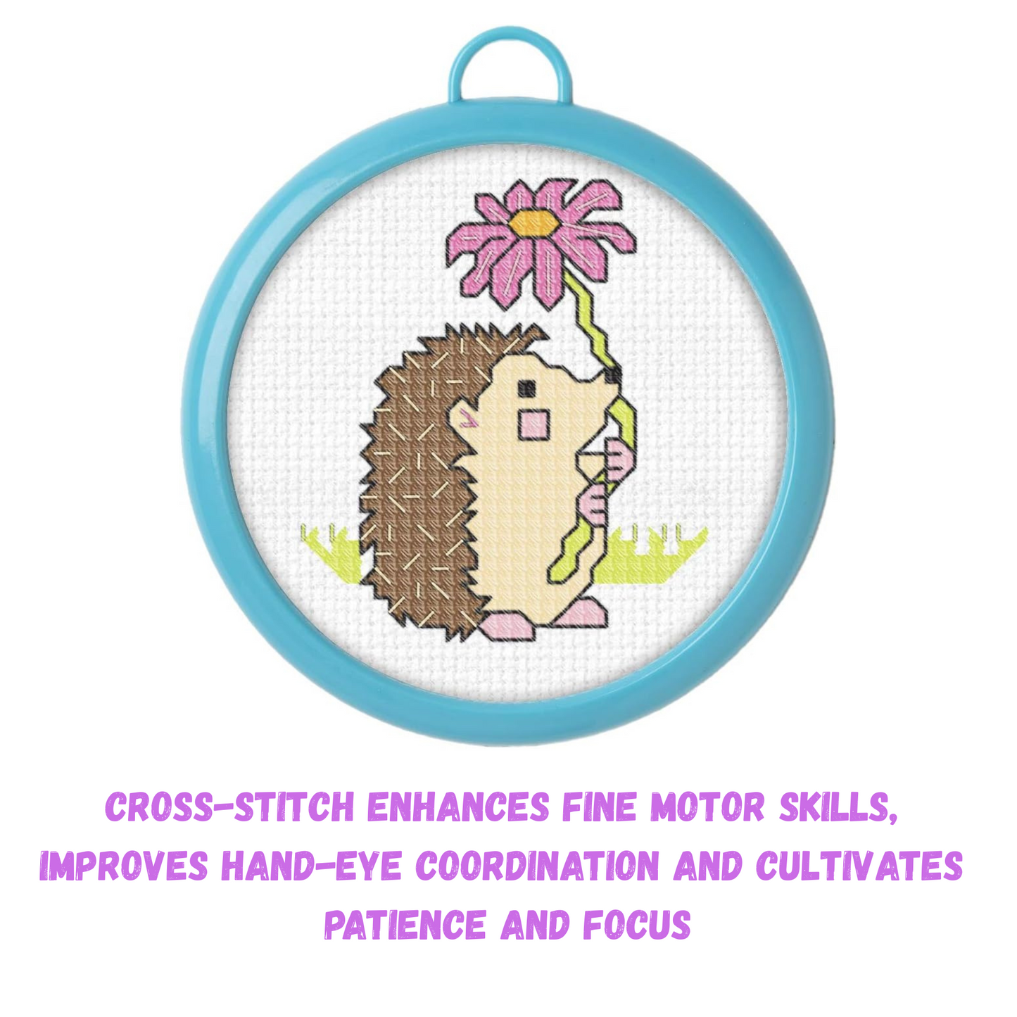 My First Stitch-Hedgehog