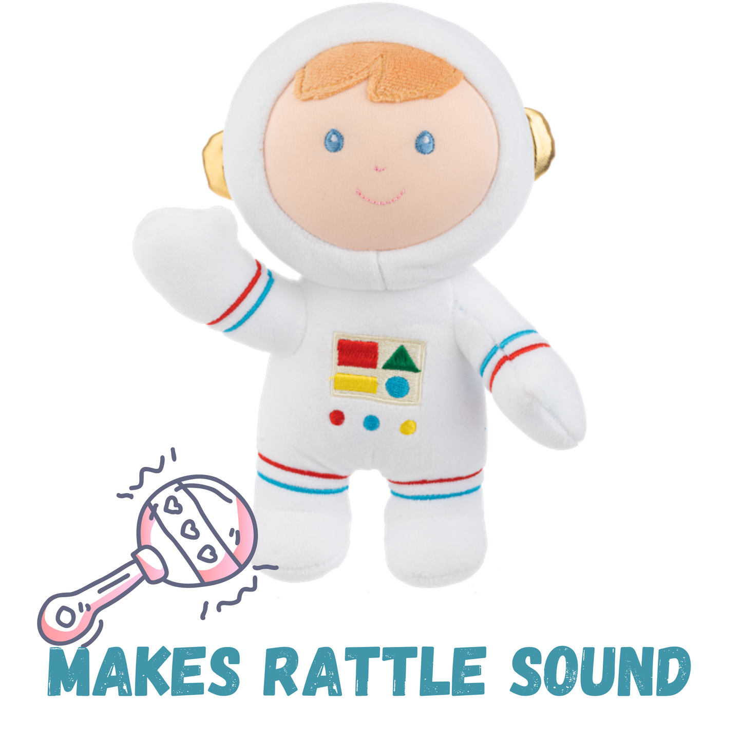 Astronaut Doll with Rattle