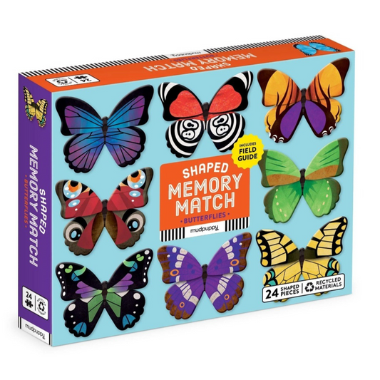 Butterflies Shaped Memory Match Game