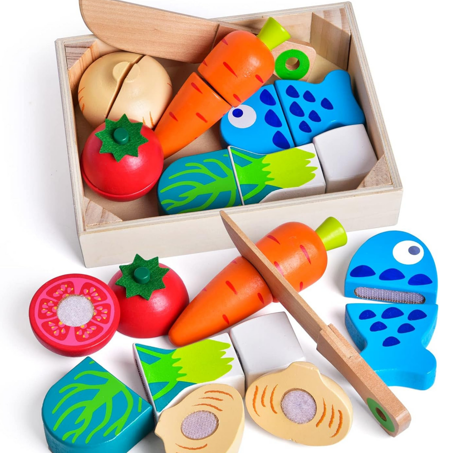 Healthy Kid Wooden Meal Kit