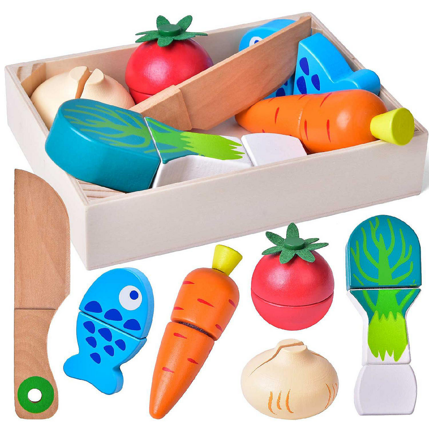 Healthy Kid Wooden Meal Kit