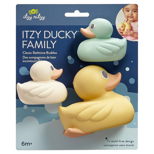 Rubber Duck Floating Bath Toy Set of 3
