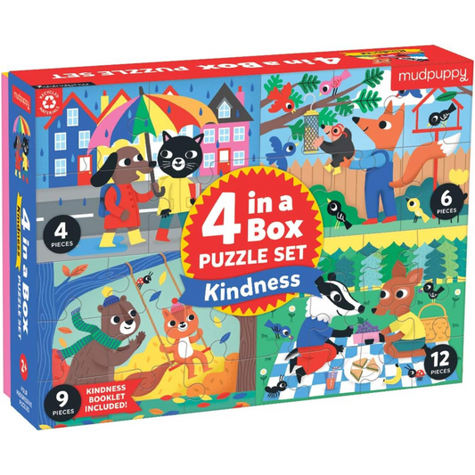 Kindness Puzzle Set-4 in a Box