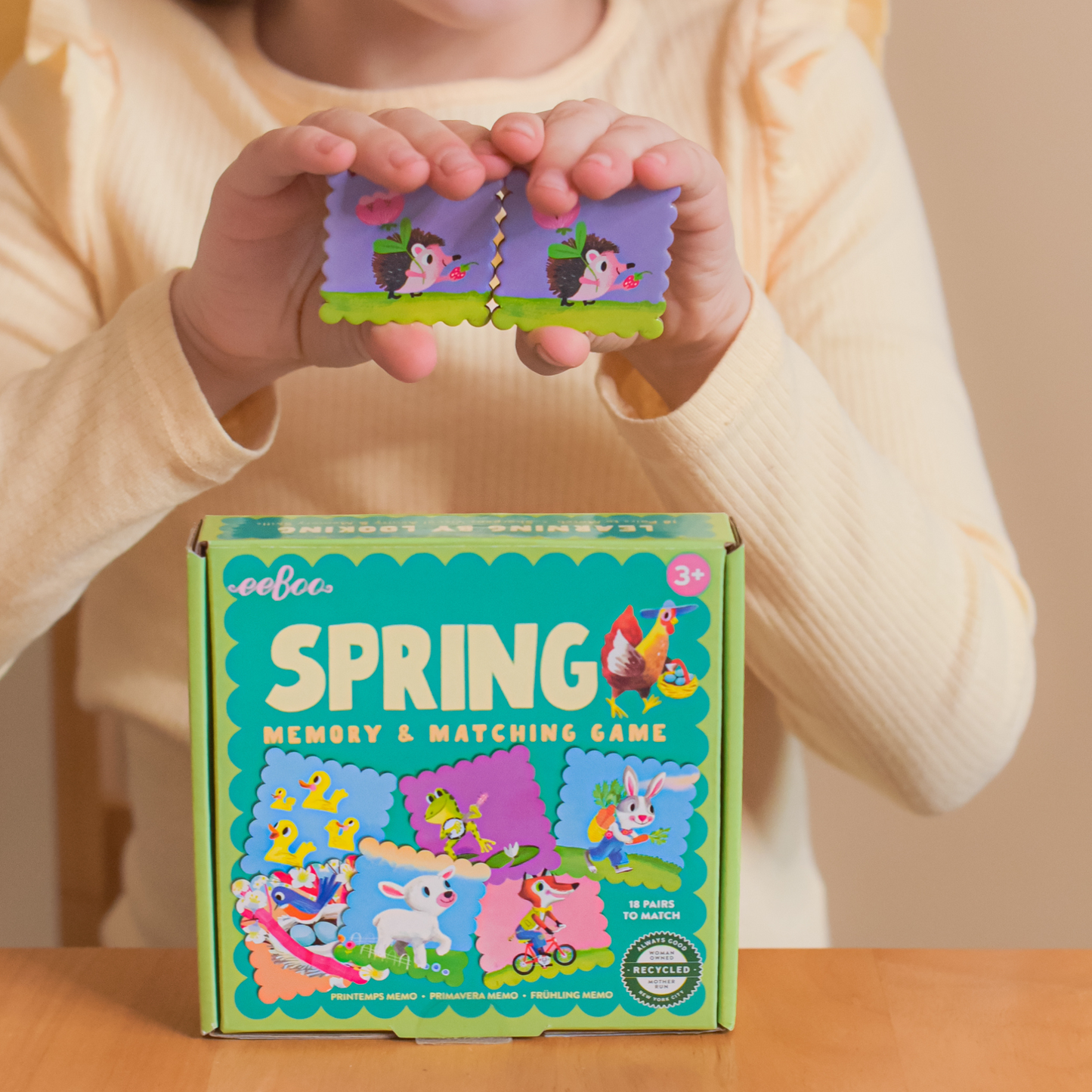 Spring Memory and Matching Game