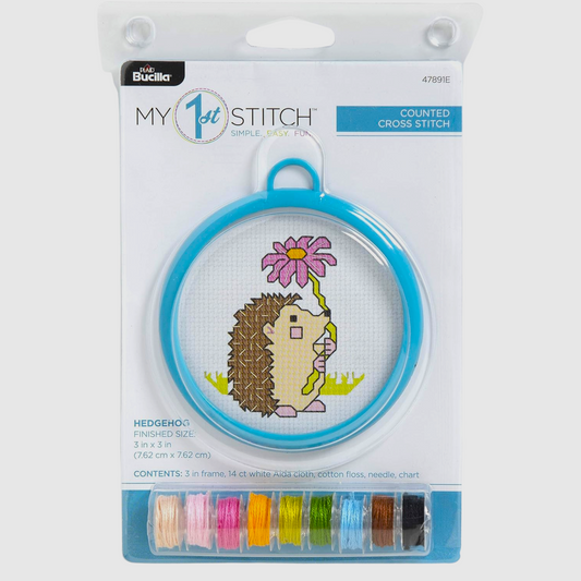My First Stitch-Hedgehog