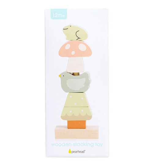 Woodland Wooden Stacking Toy