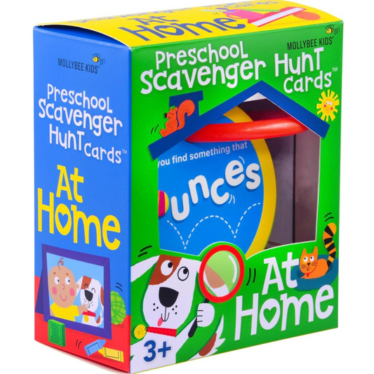 Preschool Scavenger Hunt Cards: At Home