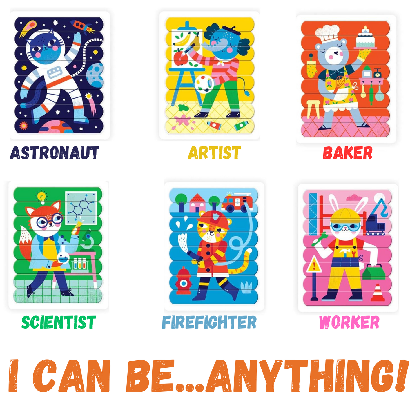 I Can Be…ANYTHING! Puzzle Sticks