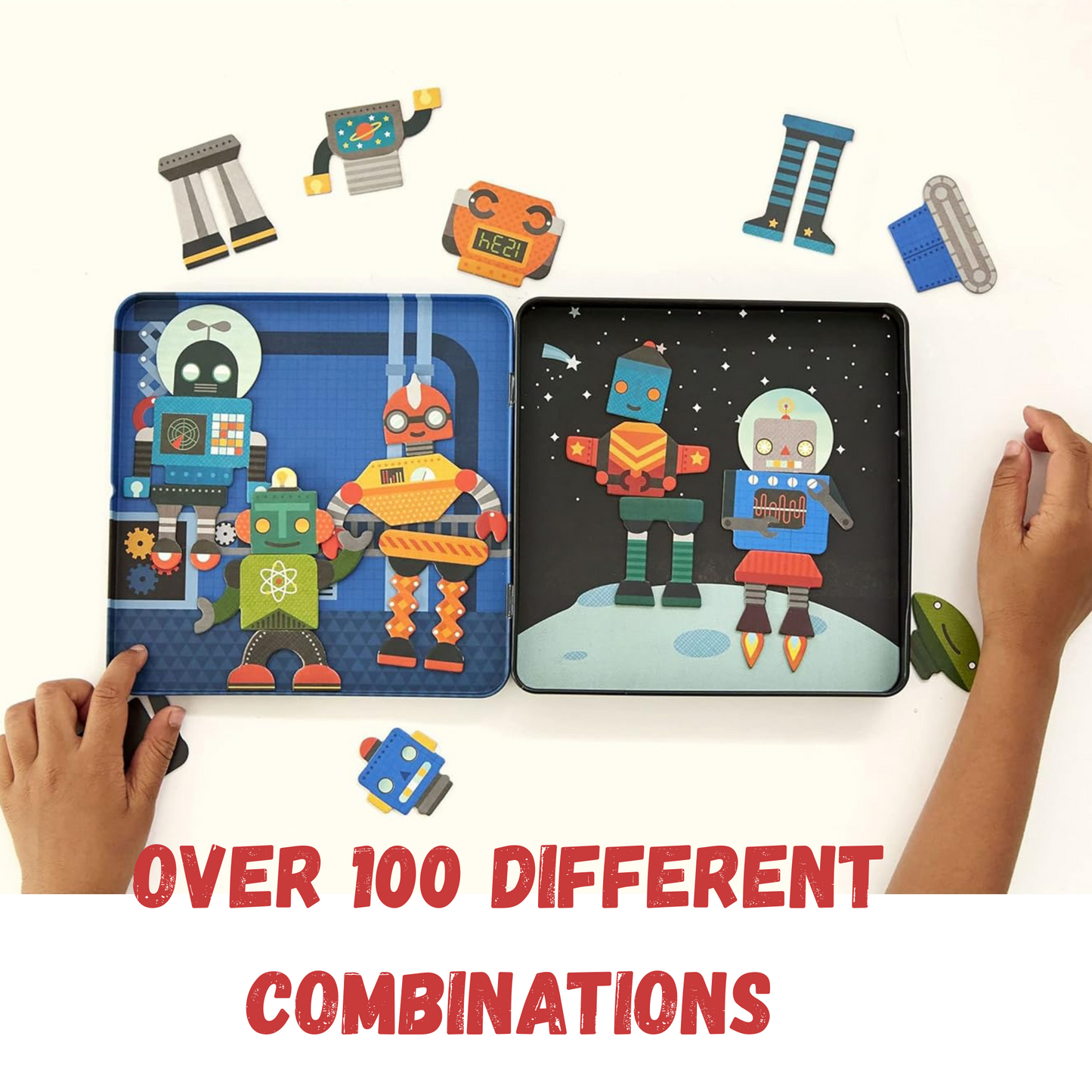 Robot Remix Magnetic Play Set