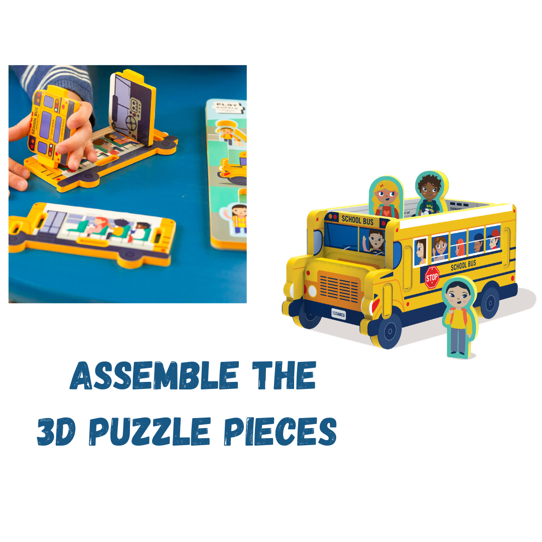 School Bus Play Puzzle