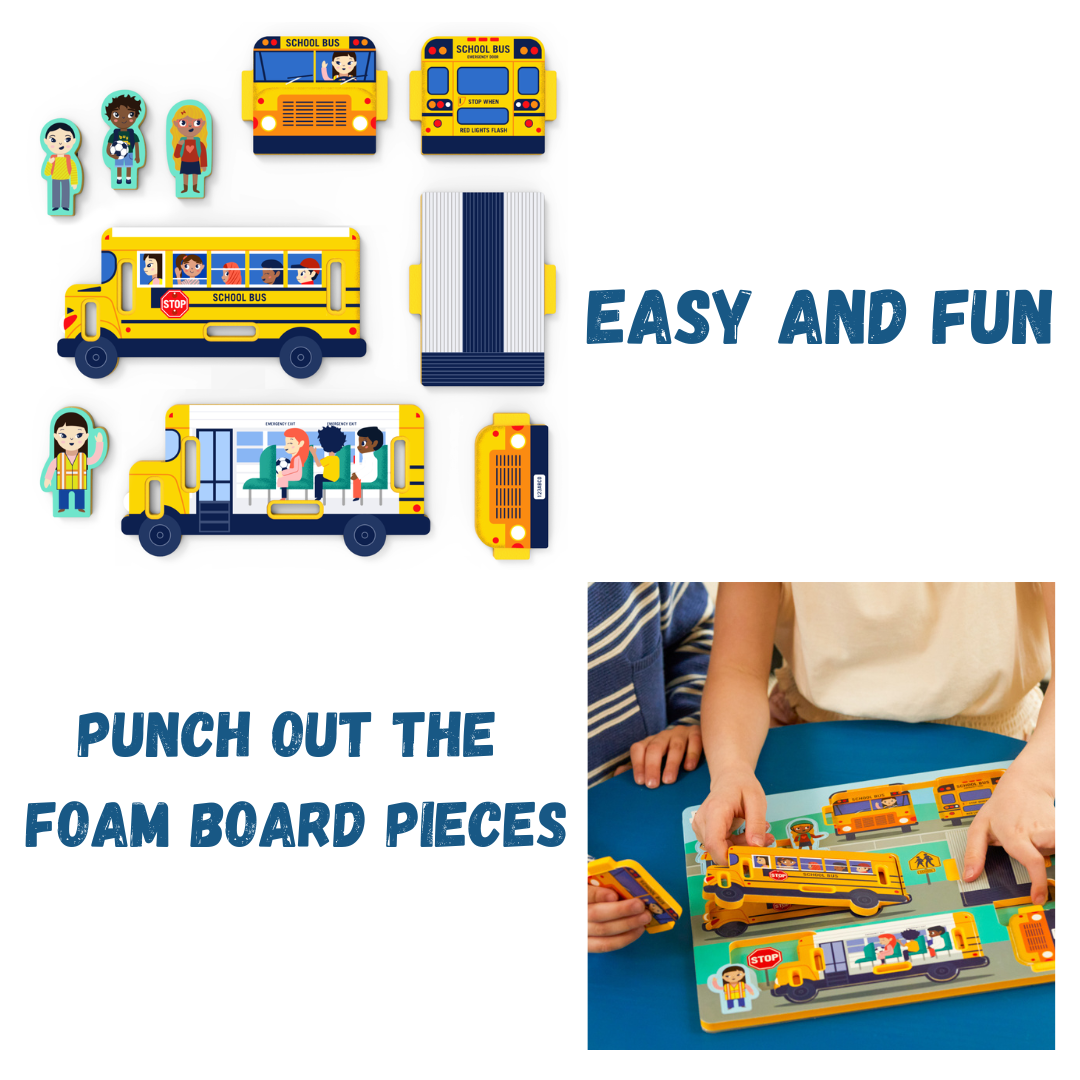 School Bus Play Puzzle