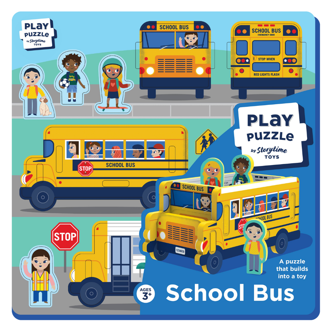 School Bus Play Puzzle