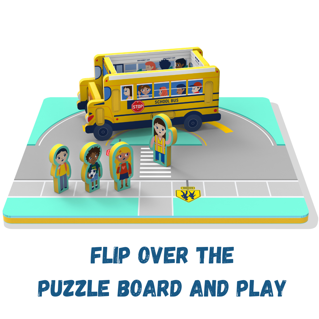 School Bus Play Puzzle