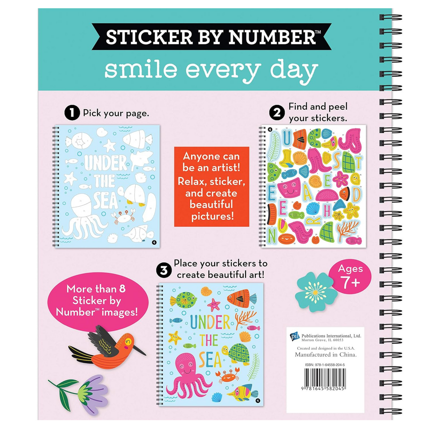 Sticker By Number: Smile Every Day