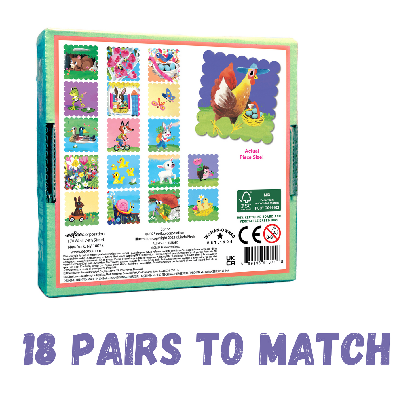 Spring Memory and Matching Game