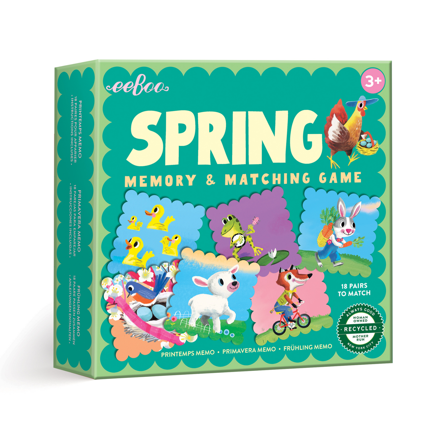 Spring Memory and Matching Game