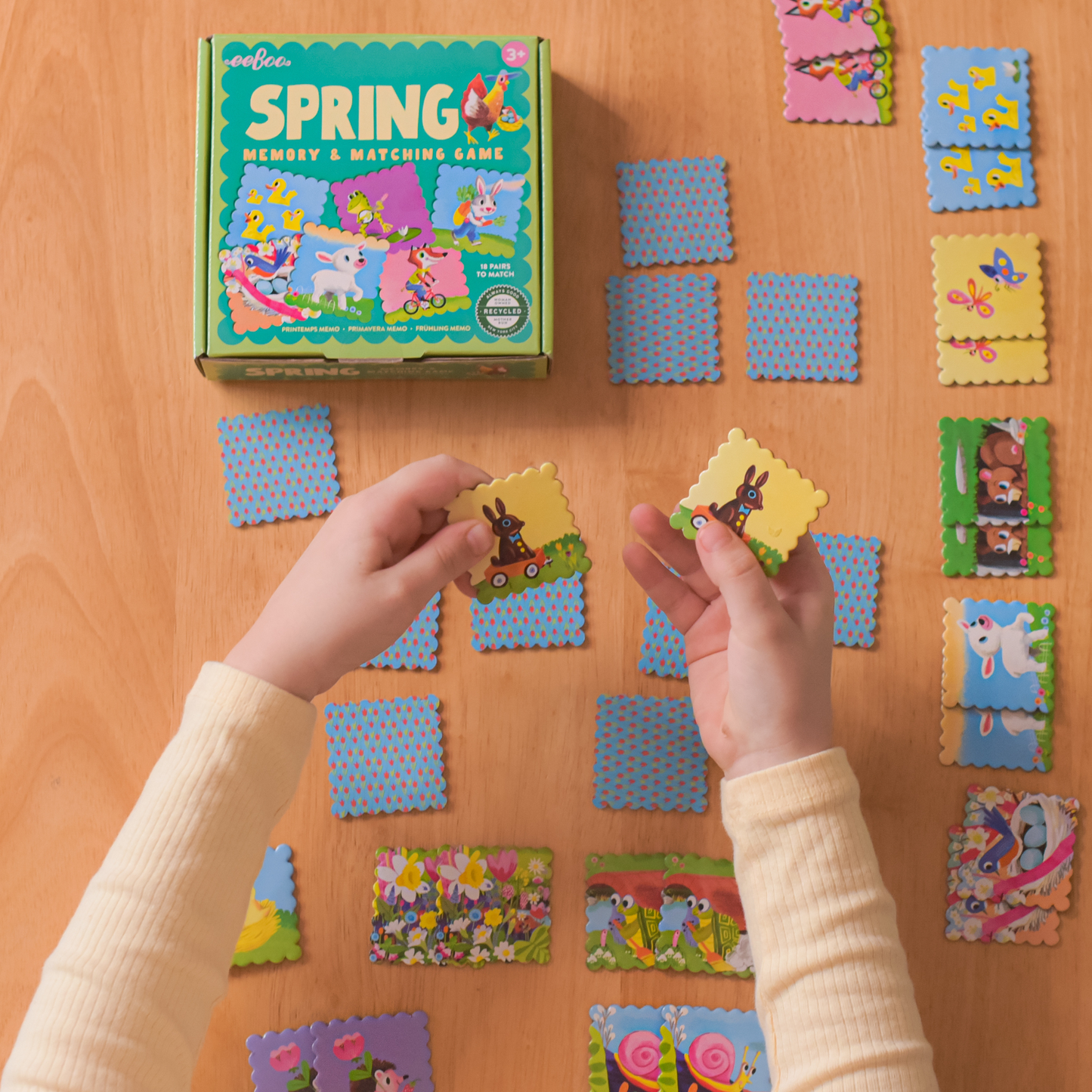 Spring Memory and Matching Game