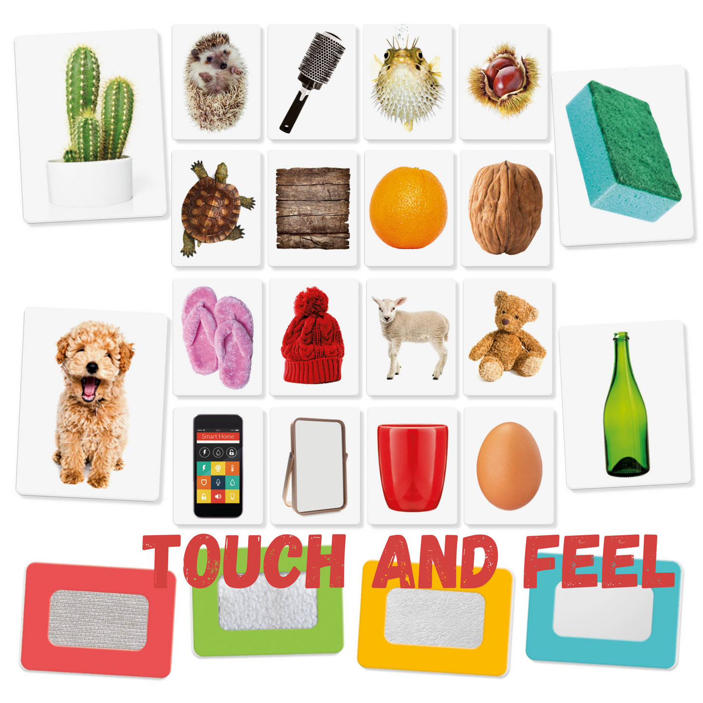 Flashcards Tactile Montessori