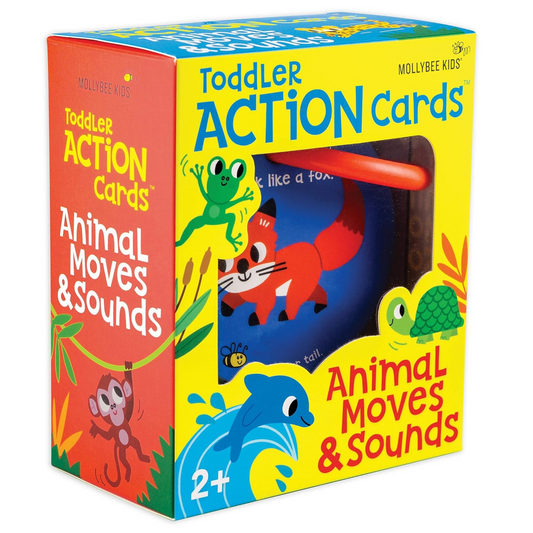 Toddler Action Cards: Animal Moves and Sounds